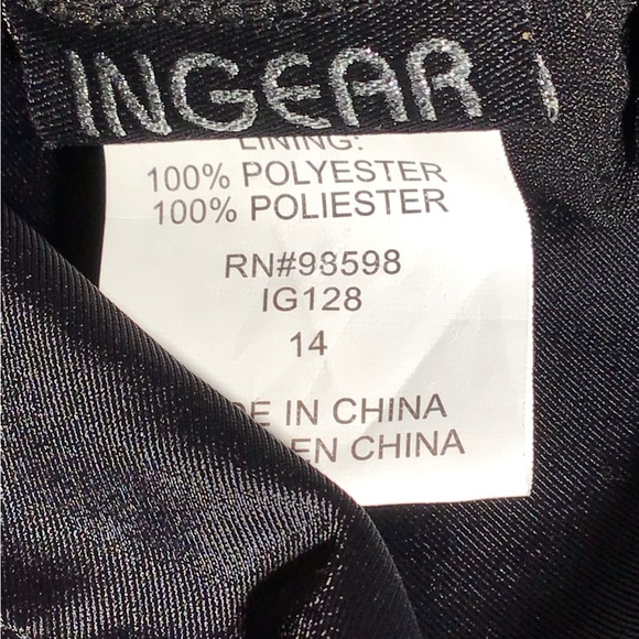 INGEAR One Piece Women's Swimsuit/ Size: 14 - Picture 6 of 7